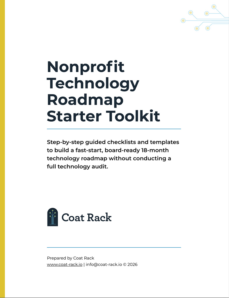 Nonprofit Technology Roadmap Starter Toolkit cover